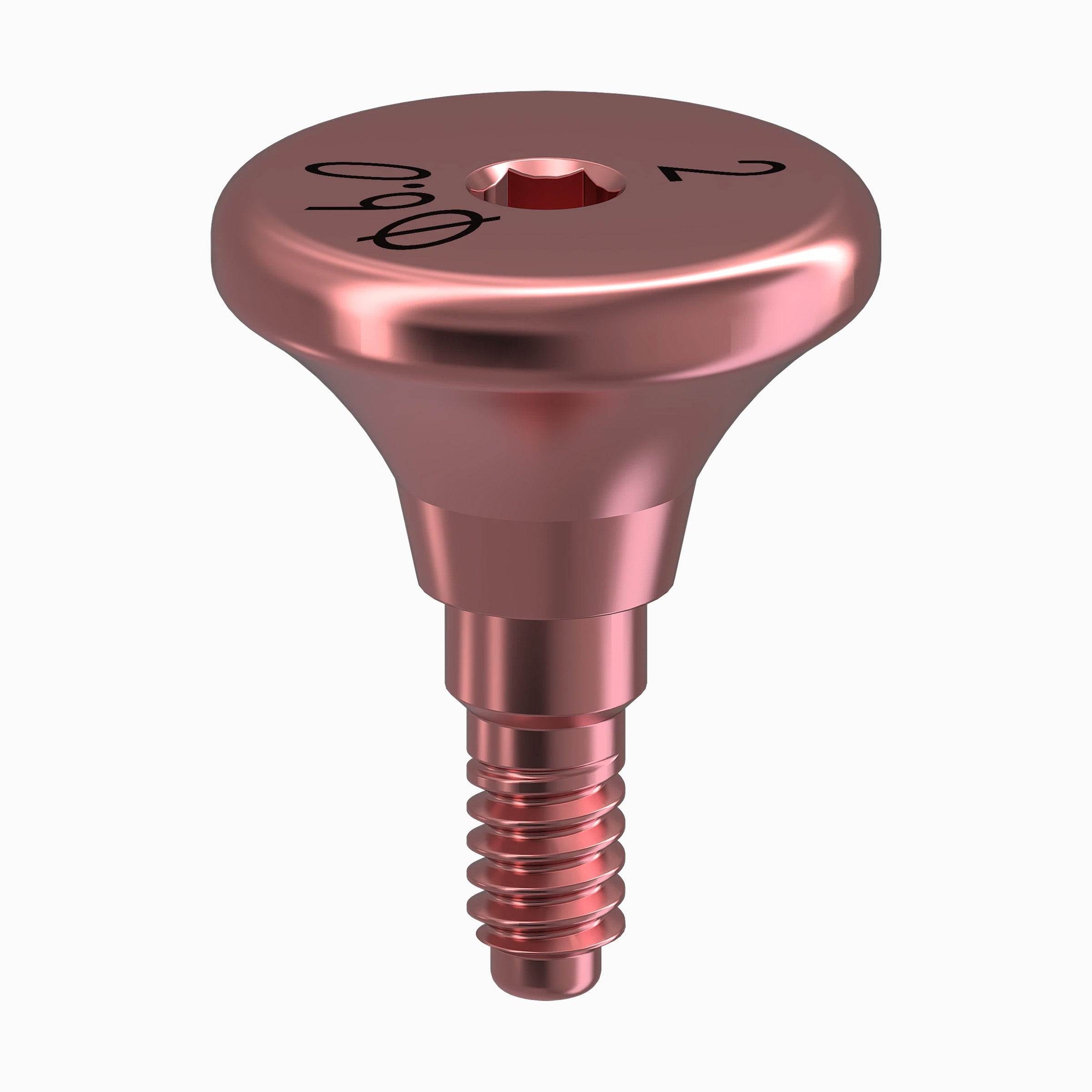 GENESIS ACTIVE™ Conical Healing Abutment, Concave, Ø6.0, H2.0mm