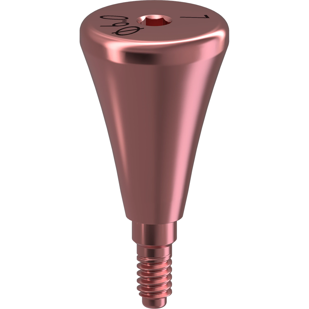 GENESIS ACTIVE™ Conical Healing Abutment, Concave Ø 6.0, H 7.0 mm