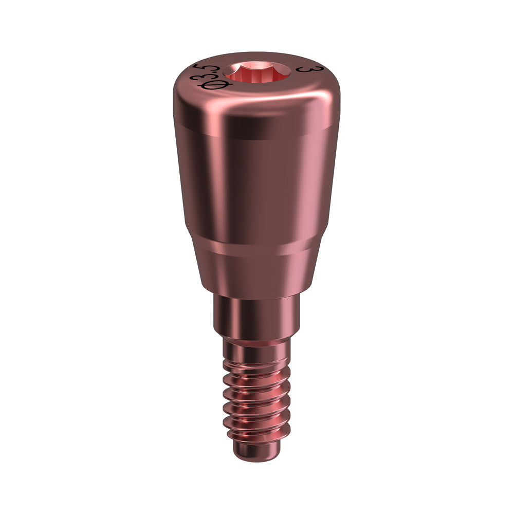 GENESIS ACTIVE™ Conical Healing Abutment, Flared Ø 3.5, H 3.0 mm