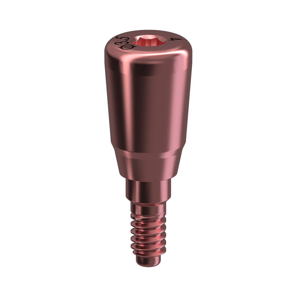 GENESIS ACTIVE™ Conical Healing Abutment, Flared Ø 3.5, H 4.0 mm