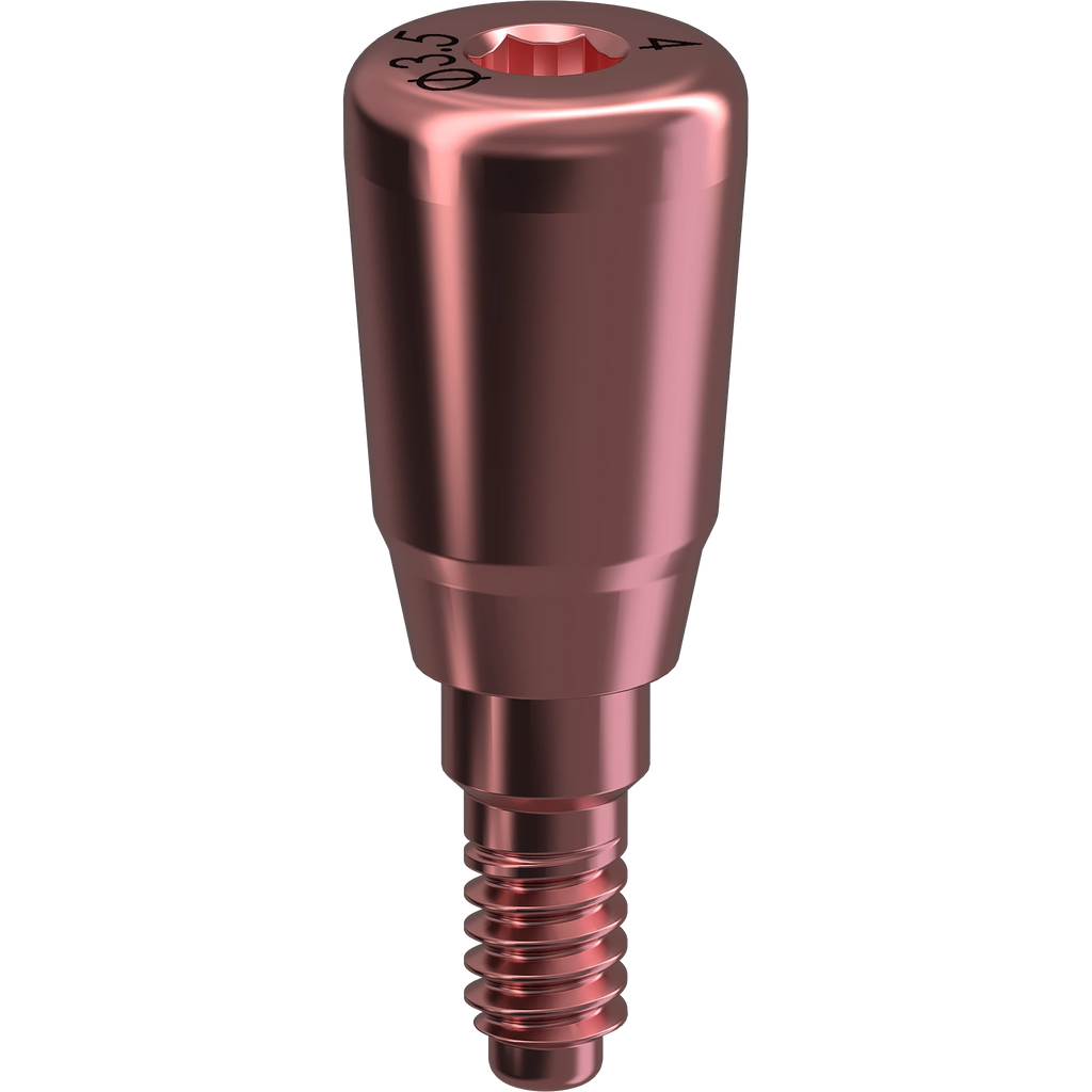 GENESIS ACTIVE™ Conical Healing Abutment, Flared Ø 3.5, H 4.0 mm