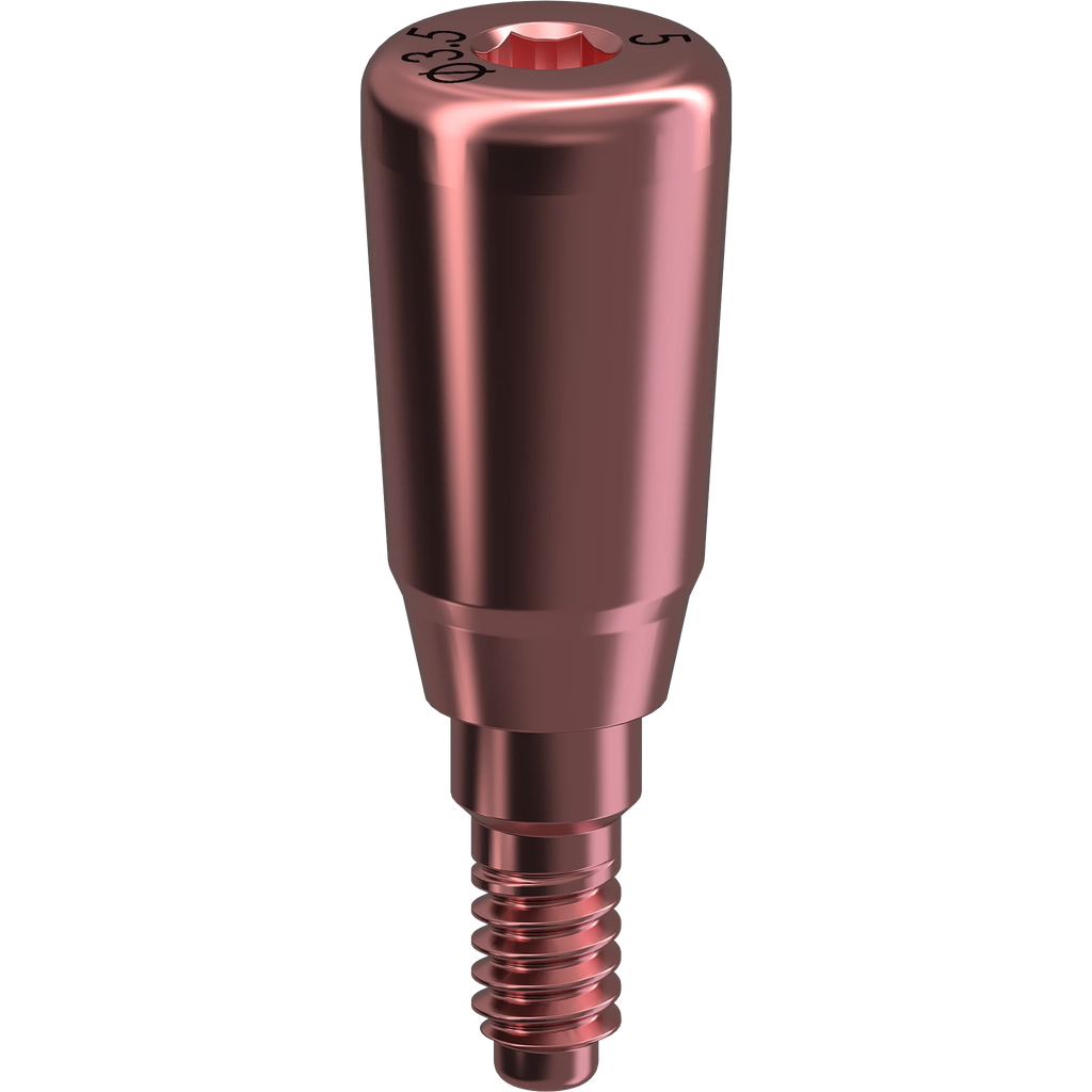 GENESIS ACTIVE™ Conical Healing Abutment, Flared Ø 3.5, H 5.0 mm