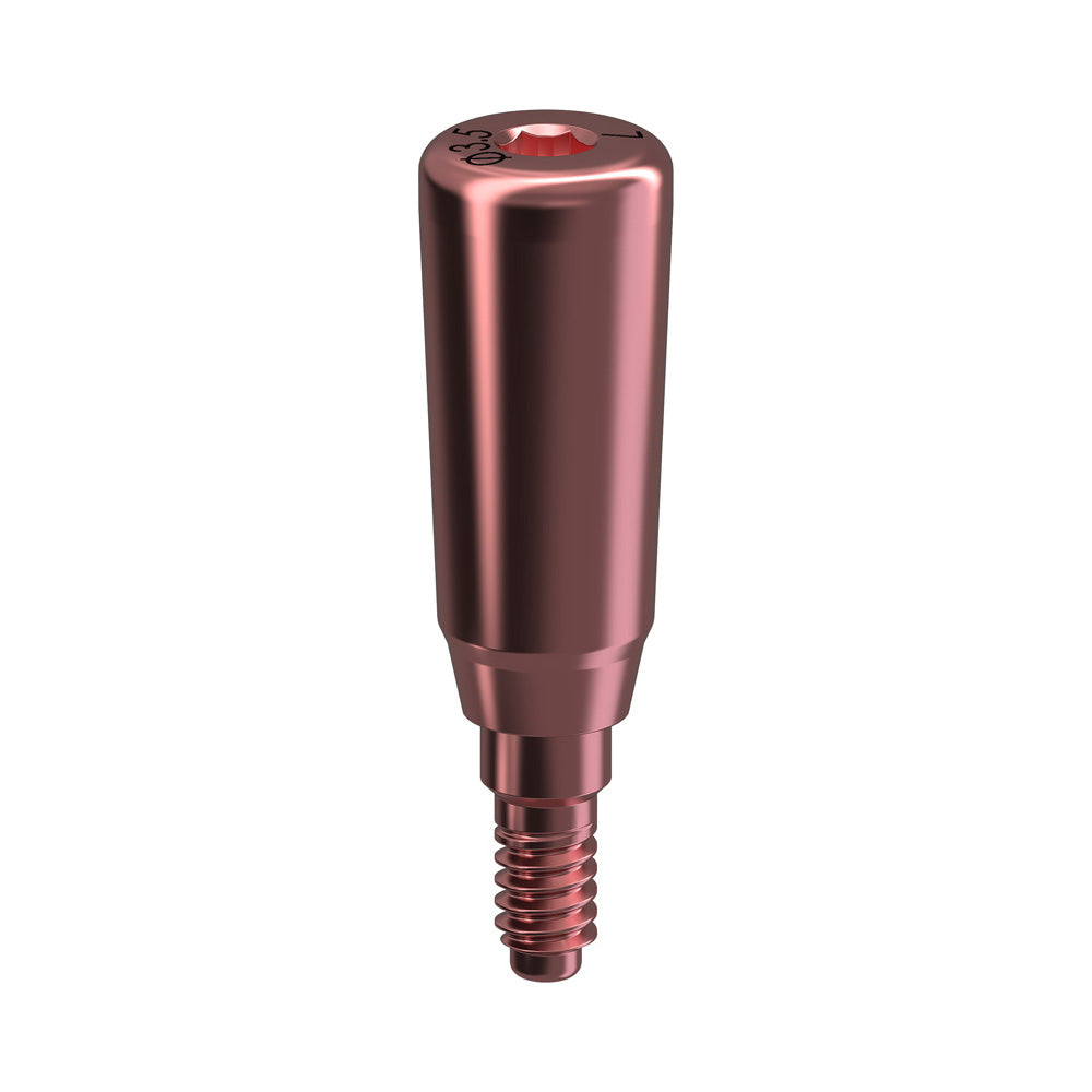 GENESIS ACTIVE™ Conical Healing Abutment, Flared Ø 3.5, H 7.0 mm