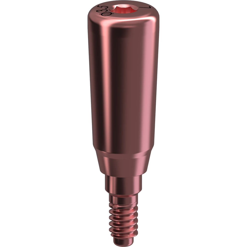 GENESIS ACTIVE™ Conical Healing Abutment, Flared Ø 3.5, H 7.0 mm