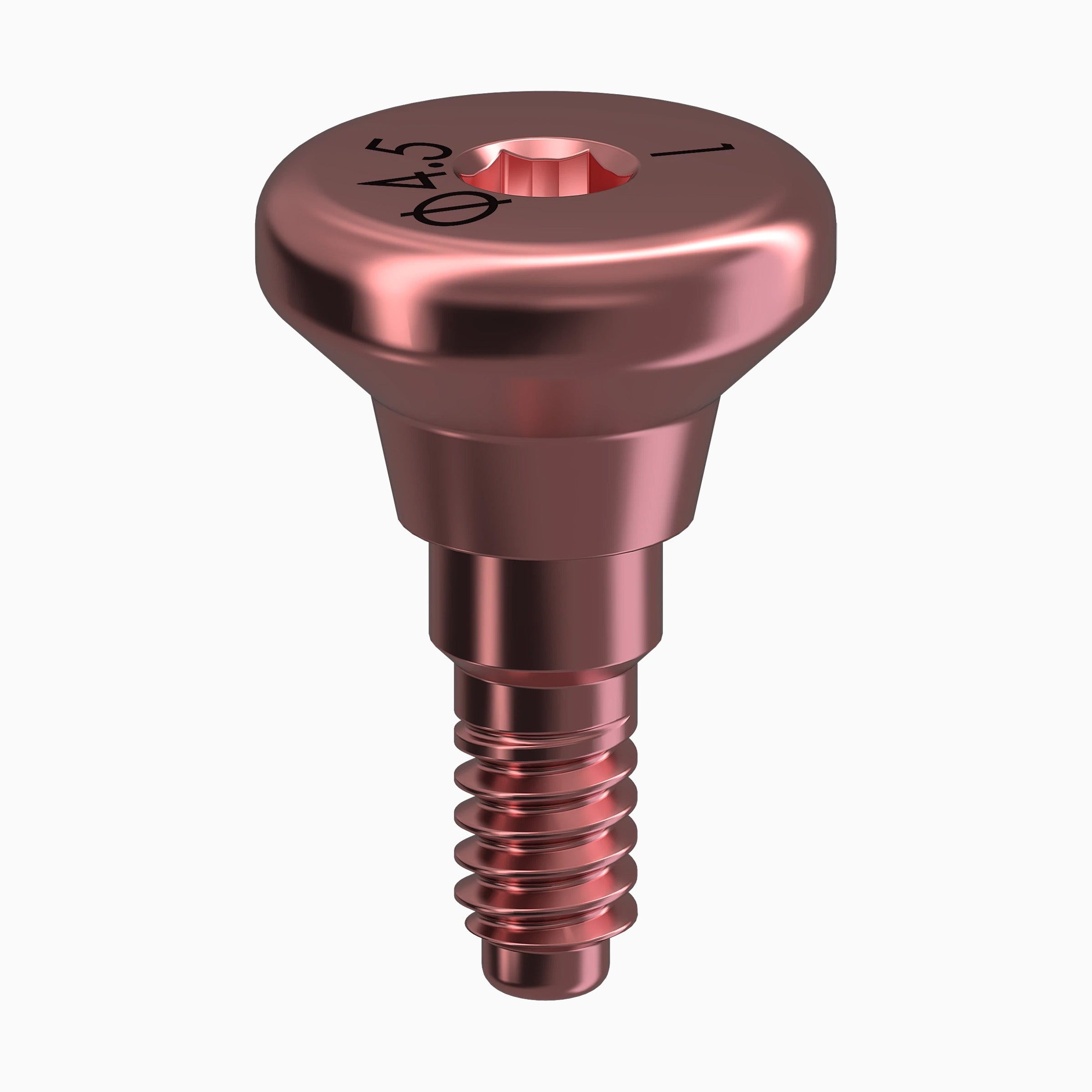 GENESIS ACTIVE™ Conical Healing Abutment, Flared, Ø4.5, H1.0mm