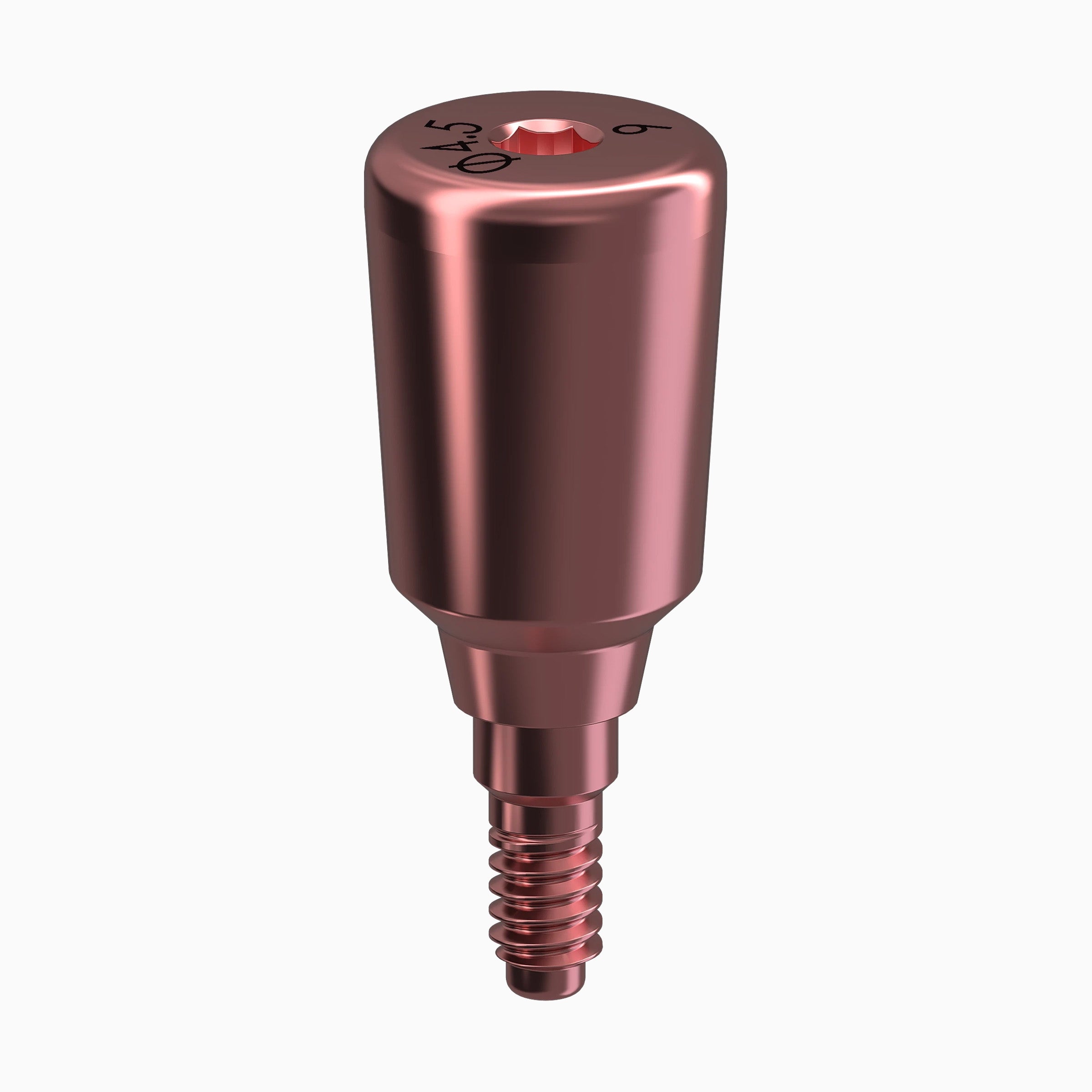 GENESIS ACTIVE™ Conical Healing Abutment, Flared, Ø4.5, H6.0mm