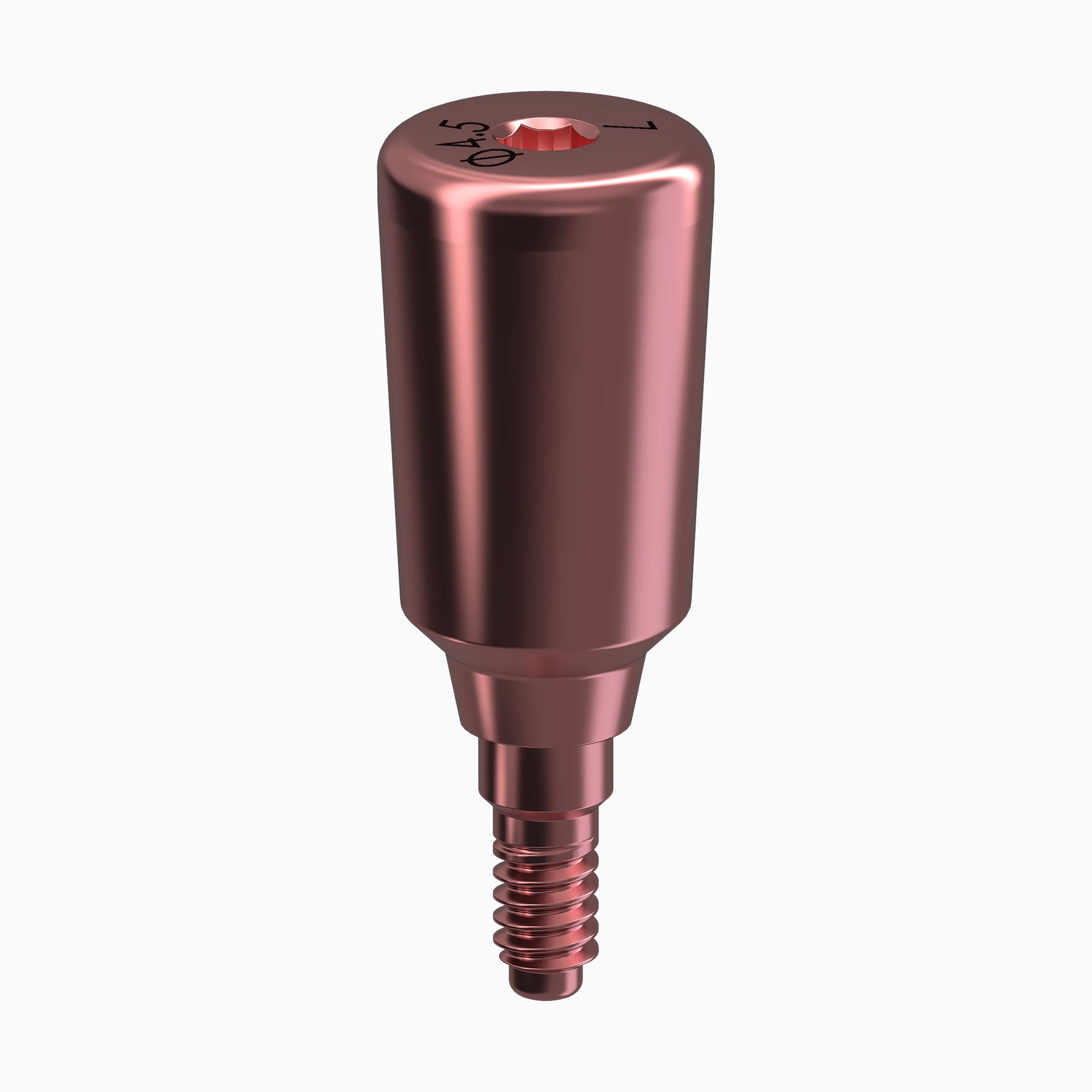 GENESIS ACTIVE™ Conical Healing Abutment, Flared, Ø4.5, H7.0mm