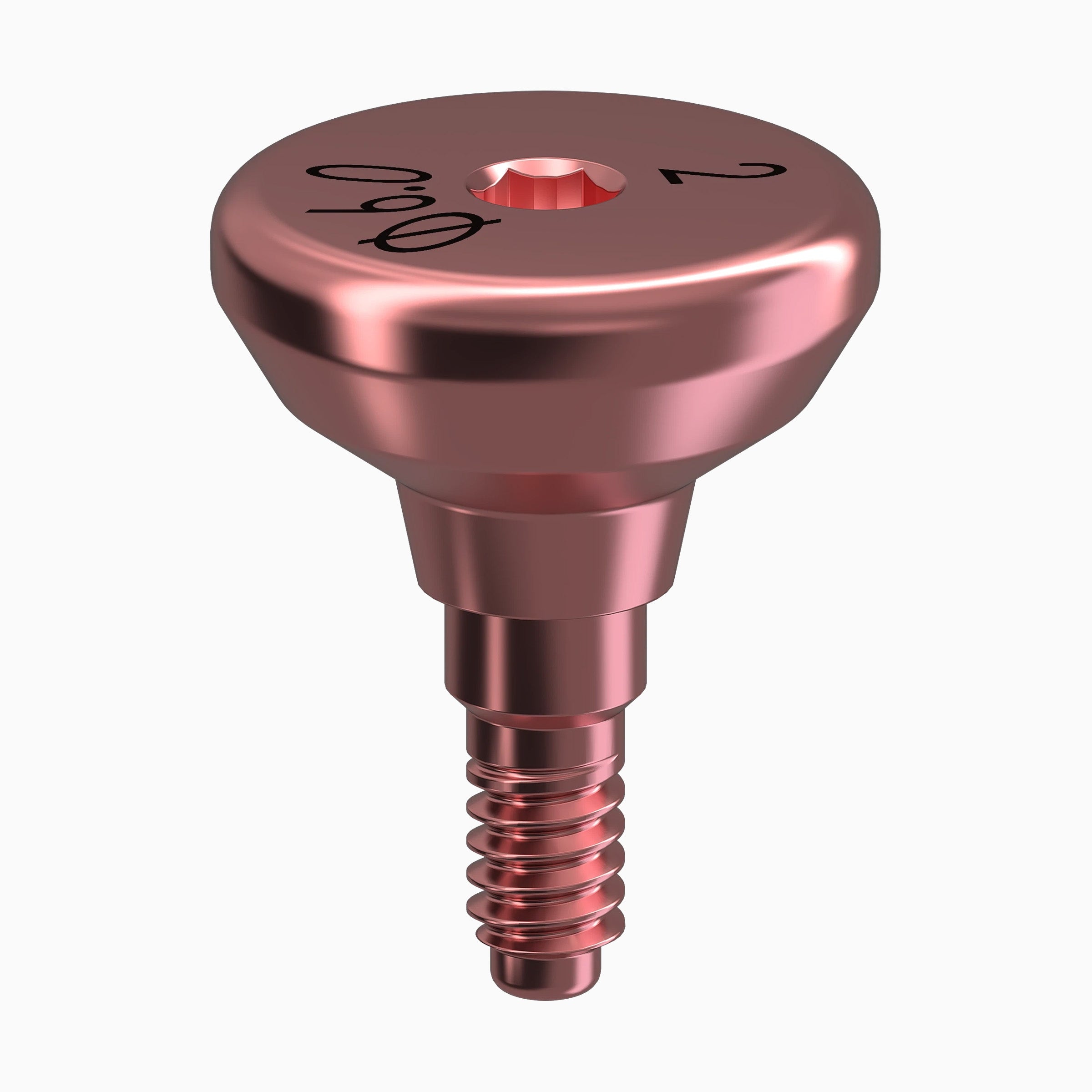GENESIS ACTIVE™ Conical Healing Abutment, Flared, Ø6.0, H2.0mm