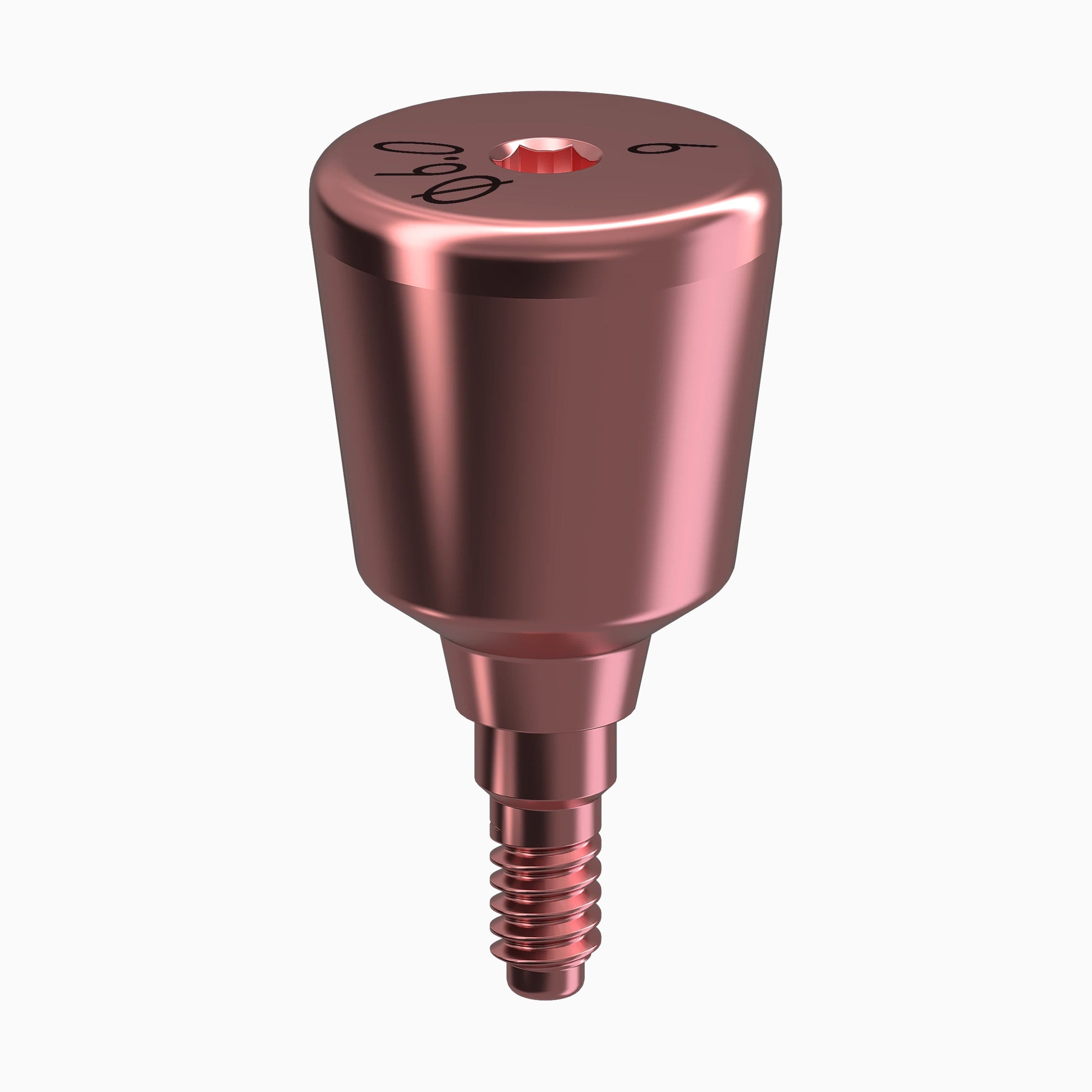 GENESIS ACTIVE™ Conical Healing Abutment, Flared, Ø6.0, H6.0mm