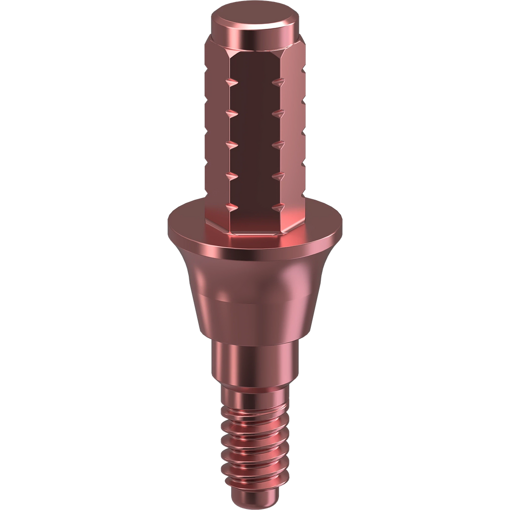 GENESIS ACTIVE™ Immediate Temporary Abutment, Concave Ø 4.5, H 1.5 mm, Immediate