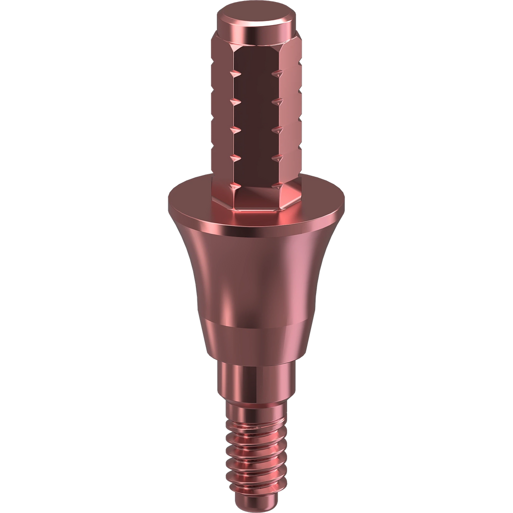 GENESIS ACTIVE™ Immediate Temporary Abutment, Concave Ø 4.5, H 3.0 mm, Immediate