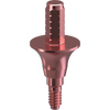 GENESIS ACTIVE™ Immediate Temporary Abutment, Concave Ø 6.0, H 3.0 mm, Immediate