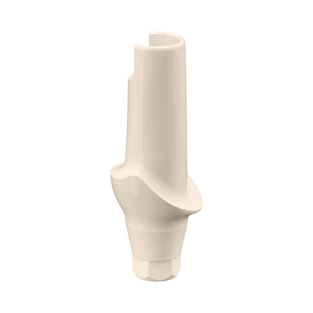 GENESIS ACTIVE™ Straight Aesthetic PEEK Temporary Abutment, Concave, Ø 4.5, H 1.0 mm