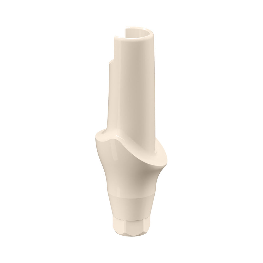 GENESIS ACTIVE™ Straight Aesthetic PEEK Temporary Abutment, Concave, Ø 4.5, H 2.0 mm