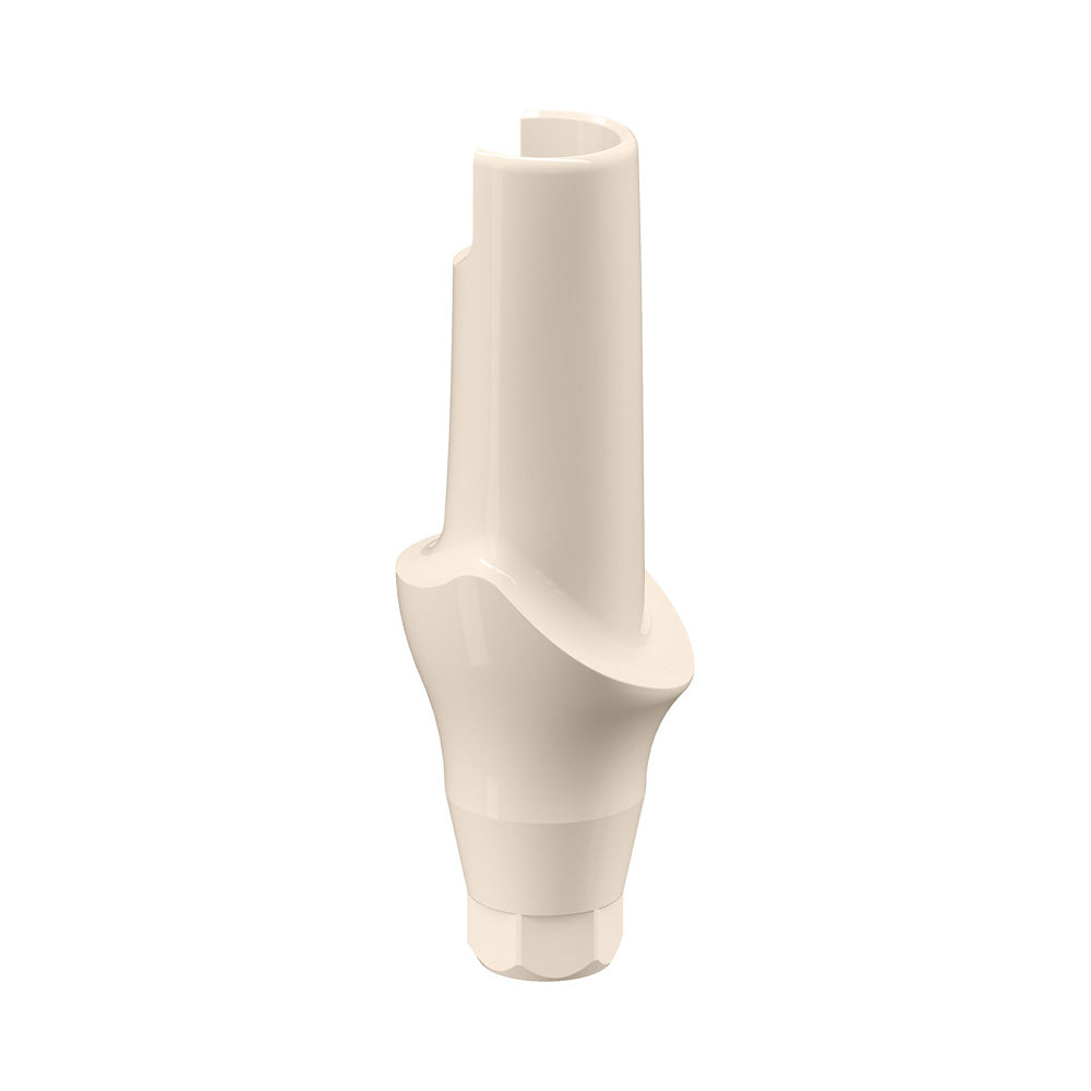 GENESIS ACTIVE™ Straight Aesthetic PEEK Temporary Abutment, Concave, Ø 4.5, H 3.0 mm