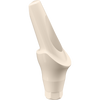 GENESIS ACTIVE™ 20° Angled Aesthetic PEEK Temporary Abutment, Concave, Ø 4.5, H 2.0 mm