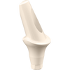 GENESIS ACTIVE™ 20° Angled Aesthetic PEEK Temporary Abutment, Concave, Ø 6.0, H 3.0 mm