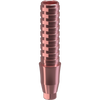 GENESIS ACTIVE™ Conical TiPink Temporary Abutment, Concave, Ø F 3.5, H 3.0 mm, Engaging