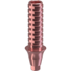 GENESIS ACTIVE™ Conical TiPink Temporary Abutment, Concave, Ø F 4.5, H 2.0 mm, Engaging