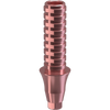 GENESIS ACTIVE™ Conical TiPink Temporary Abutment, Concave, Ø F 4.5, H 3.0 mm, Engaging