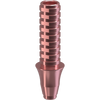 GENESIS ACTIVE™ Conical TiPink Temporary Abutment, Concave, Ø F 4.5, H 3.0 mm, Non-Engaging