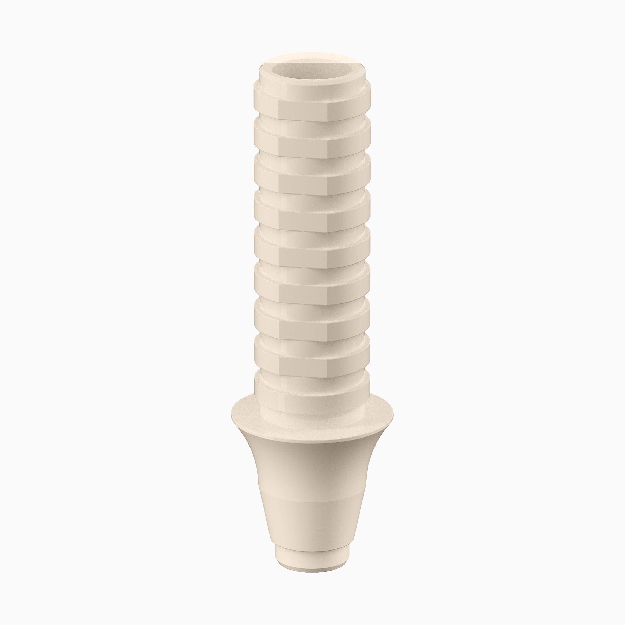 GENESIS ACTIVE™ Conical PEEK Temporary Abutment, Concave, Ø4.5, H2.0mm, Non-Engaging