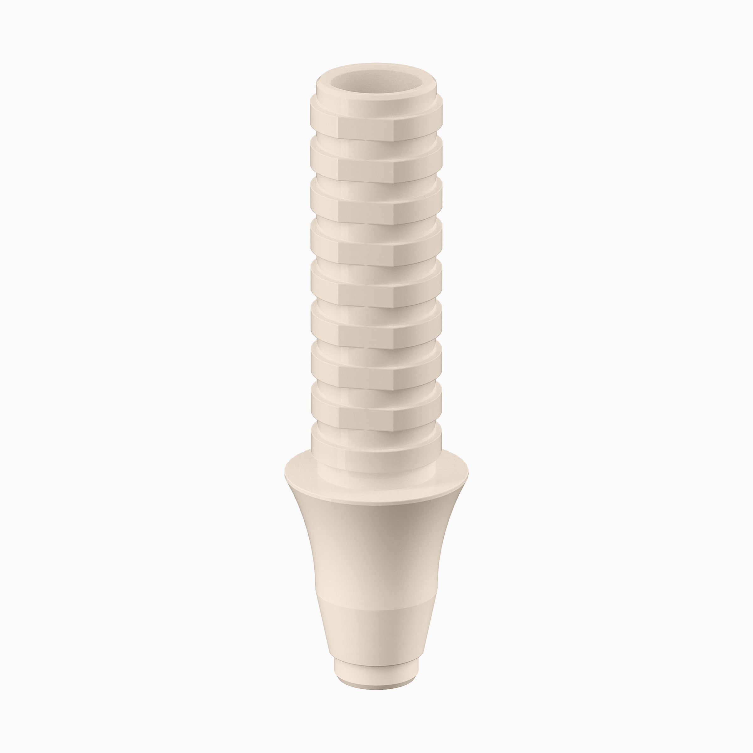 GENESIS ACTIVE™ Conical PEEK Temporary Abutment, Concave, Ø4.5, H3.0mm, Non-Engaging