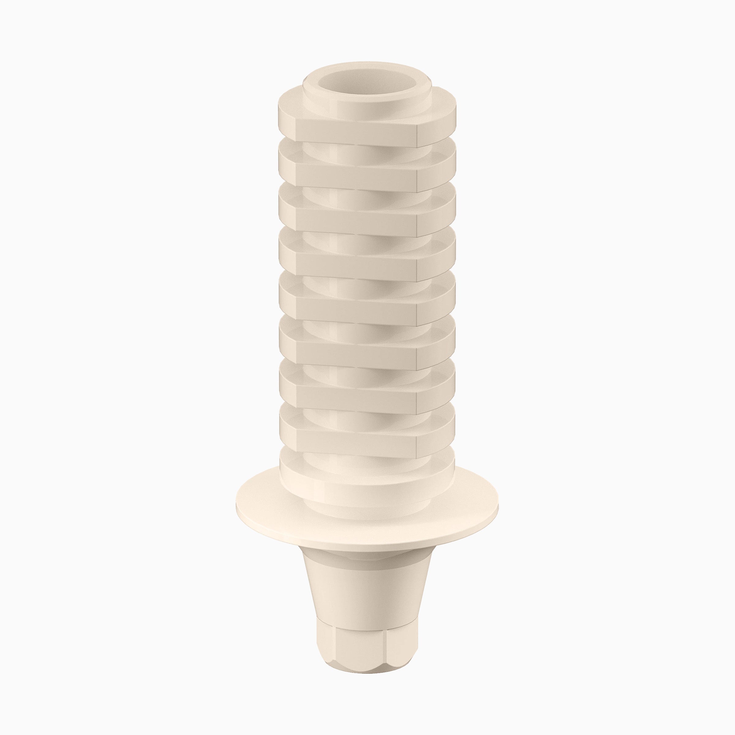 GENESIS ACTIVE™ Conical PEEK Temporary Abutment, Concave, Ø6.0, H1.0mm, Engaging