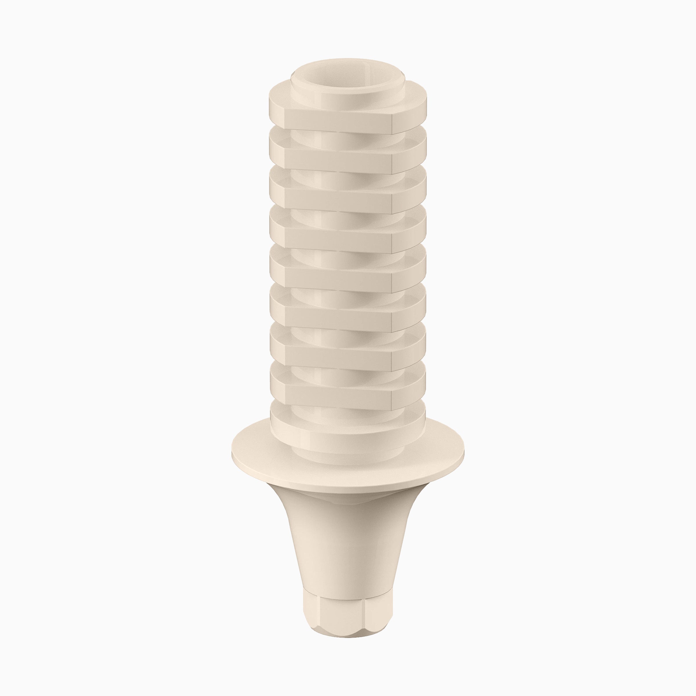 GENESIS ACTIVE™ Conical PEEK Temporary Abutment, Concave, Ø6.0, H2.0mm, Engaging