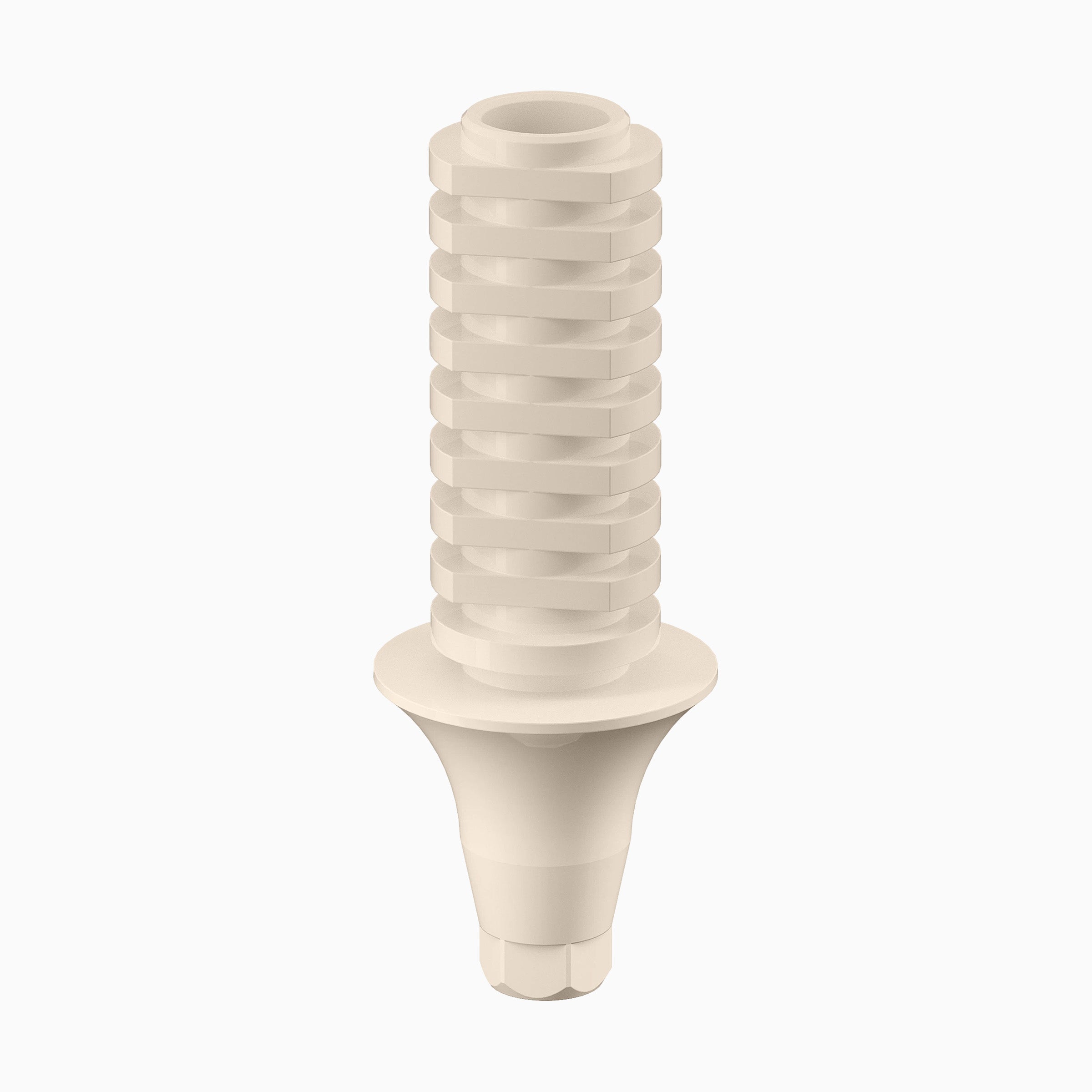 GENESIS ACTIVE™ Conical PEEK Temporary Abutment, Concave, Ø6.0, H3.0mm, Engaging