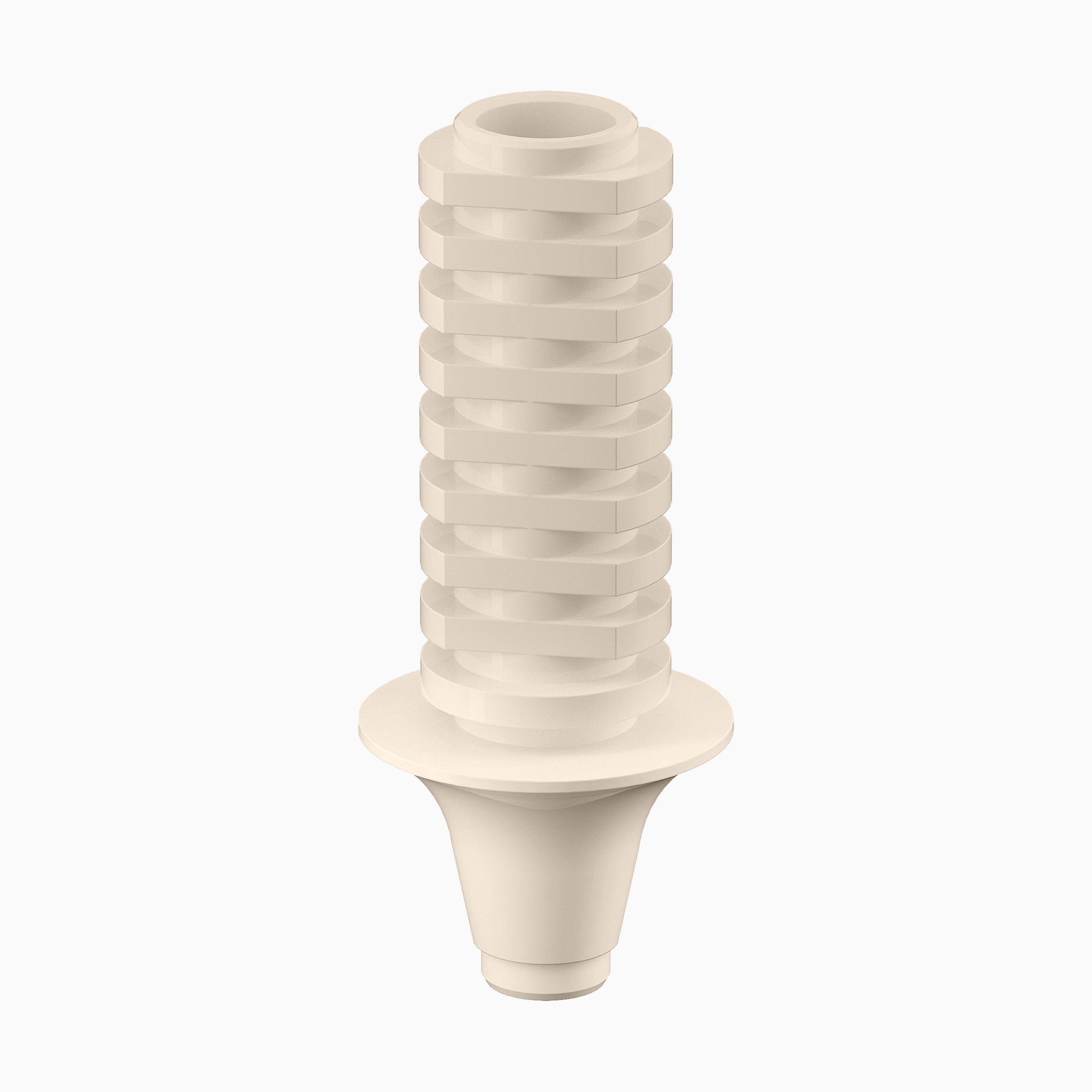 GENESIS ACTIVE™ Conical PEEK Temporary Abutment, Concave, Ø6.0, H2.0mm, Non-Engaging