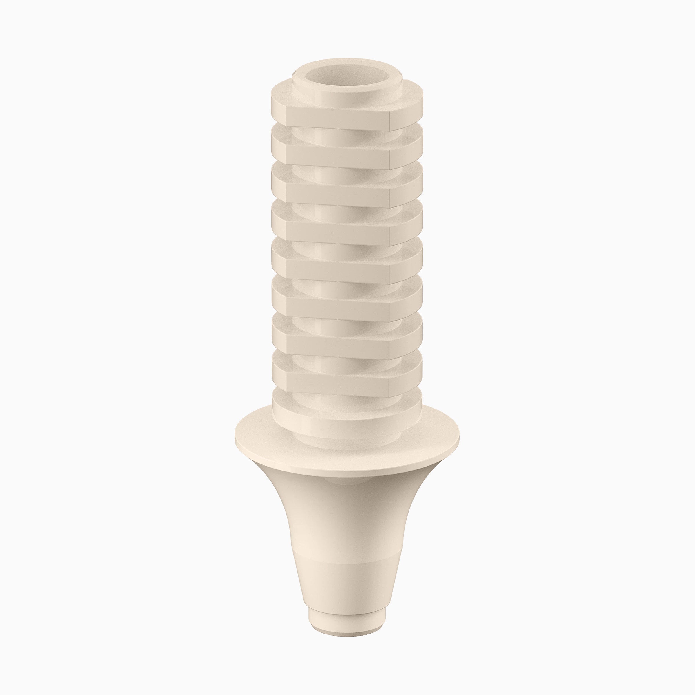 GENESIS ACTIVE™ Conical PEEK Temporary Abutment, Concave, Ø6.0, H3.0mm, Non-Engaging