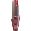 GENESIS ACTIVE™ Conical TiPink Straight Aesthetic Abutment, Concave Ø F 3.5, C 2.0 mm