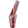 GENESIS ACTIVE™ TiPink 20° Angled Aesthetic Abutment, Concave Ø 3.5, 2.0 mm Cuff