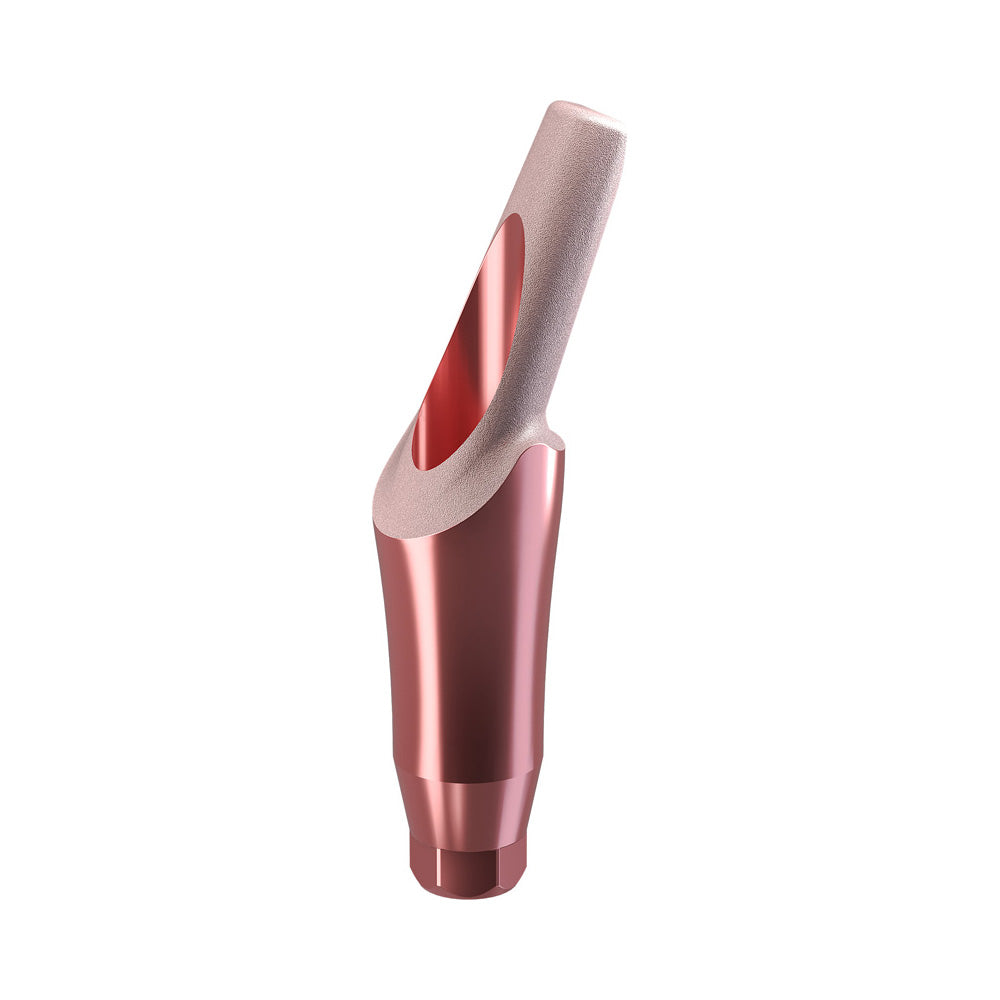 GENESIS ACTIVE™ TiPink 20° Angled Aesthetic Abutment, Concave Ø 3.5, 5.0 mm Cuff