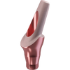 GENESIS ACTIVE™ TiPink 20° Angled Aesthetic Abutment, Concave Ø 4.5, 2.0 mm Cuff