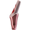 GENESIS ACTIVE™ TiPink 20° Angled Aesthetic Abutment, Concave Ø 4.5, 4.0 mm Cuff