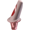 GENESIS ACTIVE™ TiPink 20° Angled Aesthetic Abutment, Concave Ø 6.0, 1.0 mm Cuff