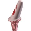 GENESIS ACTIVE™ TiPink 20° Angled Aesthetic Abutment, Concave Ø 6.0, 2.0 mm Cuff