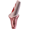 GENESIS ACTIVE™ TiPink 20° Angled Aesthetic Abutment, Concave Ø 6.0, 4.0 mm Cuff