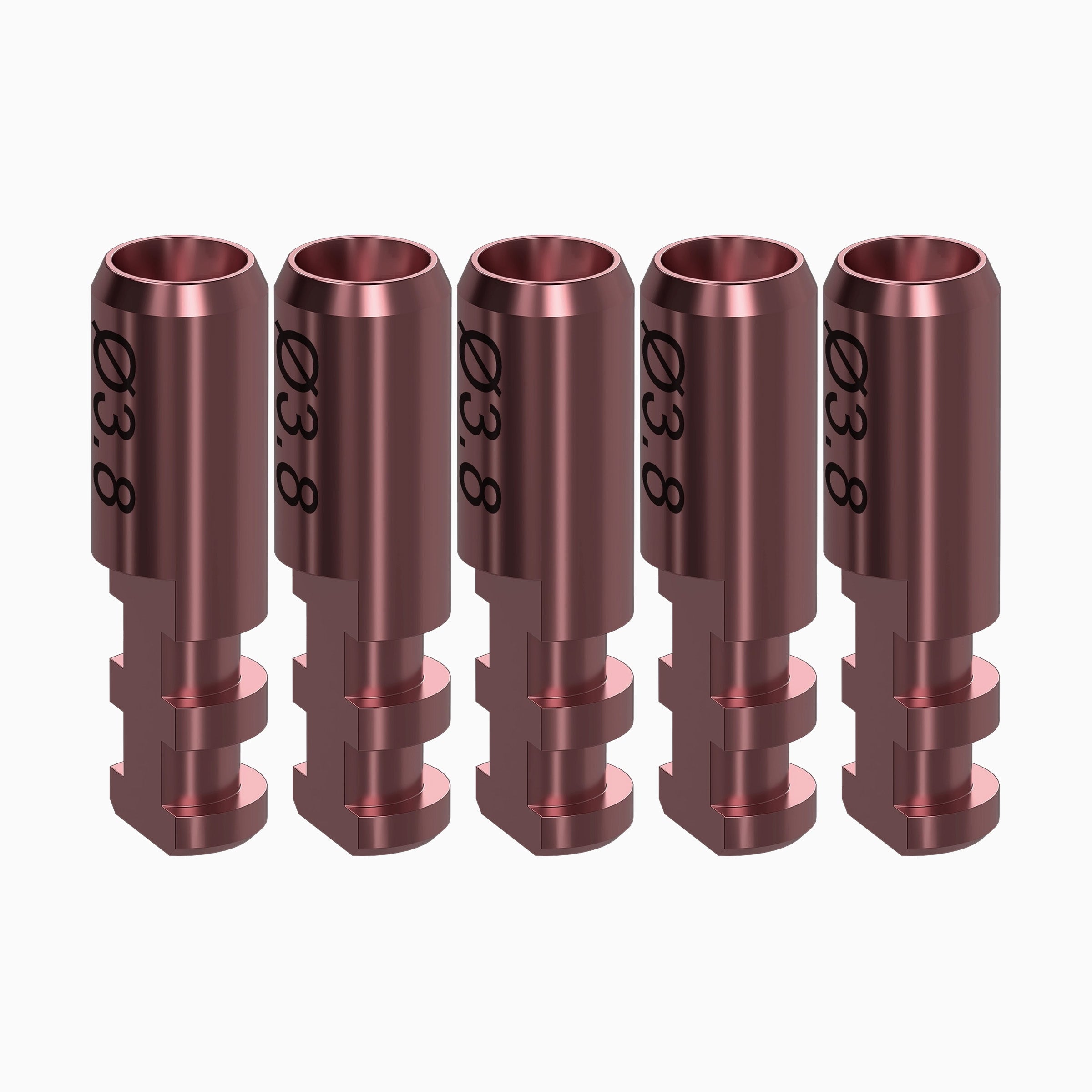 GENESIS ACTIVE™ Conical Implant Analog, Ø3.8 - (5 Pack)