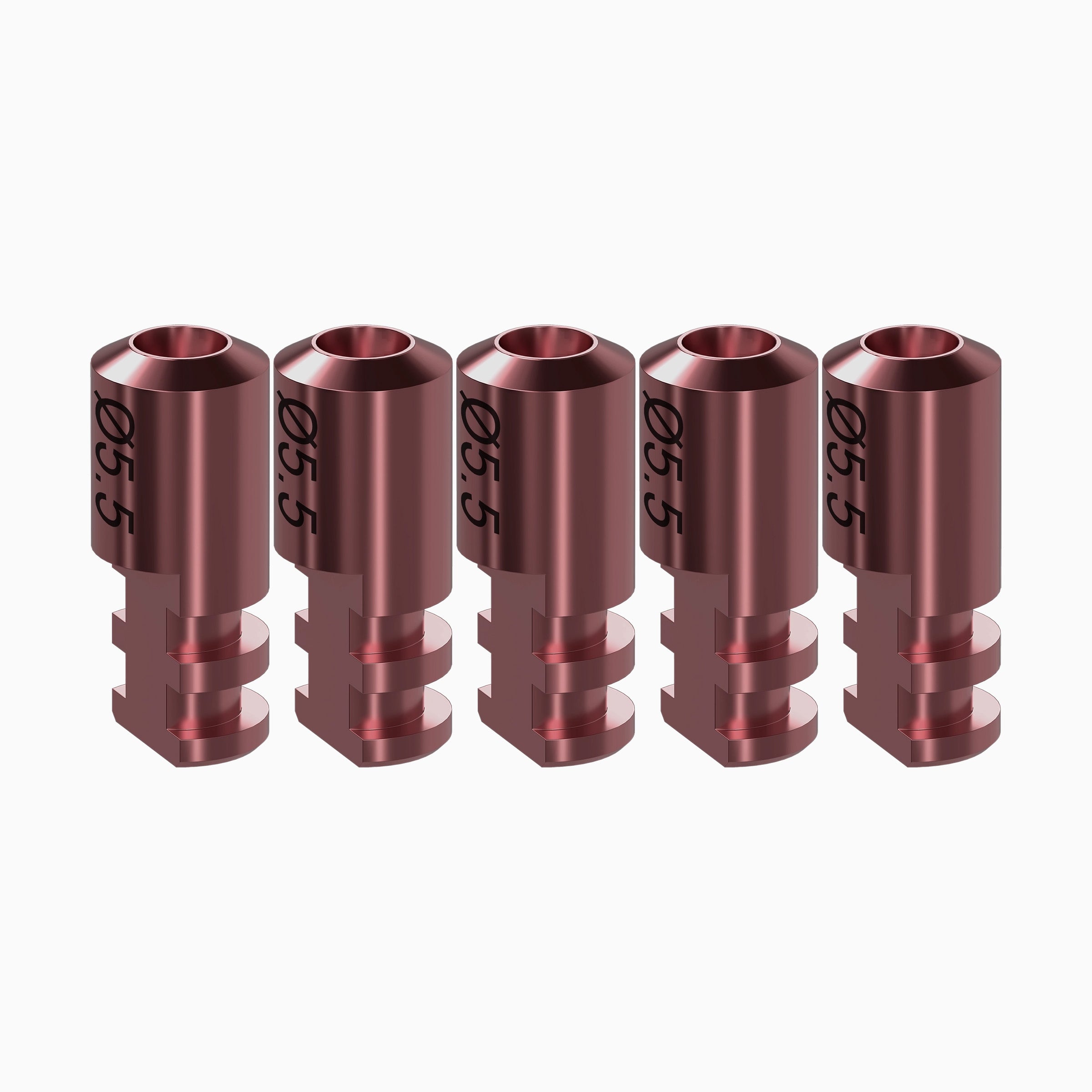 GENESIS ACTIVE™ Conical Implant Analog, Ø5.5 - (5 Pack)