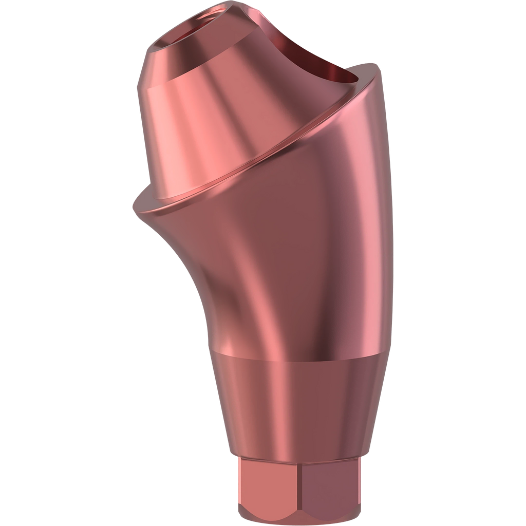 GENESIS ACTIVE™ 30° Straight Angled Multi-unit Abutment, Concave, RP, 5.0 mm Cuff