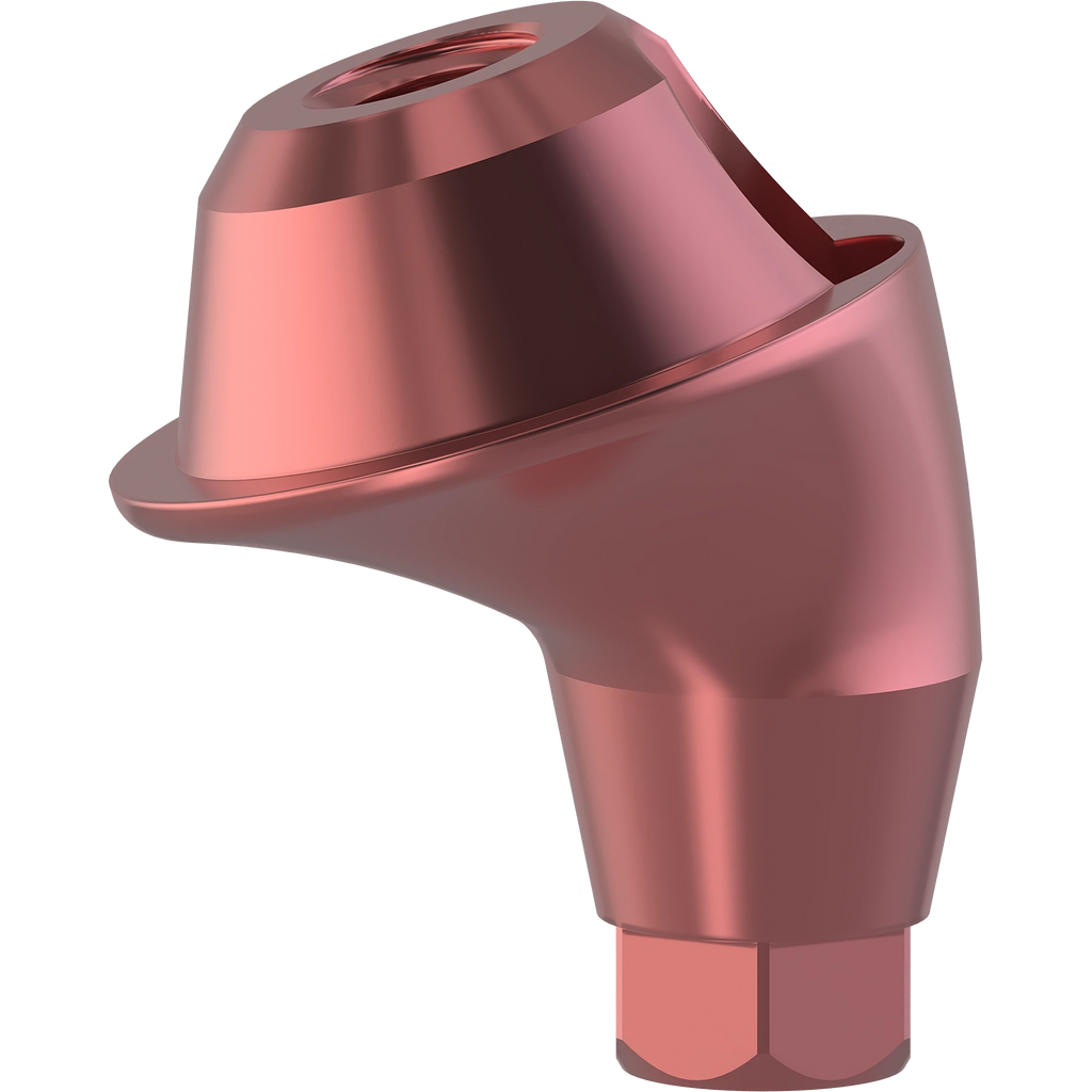 GENESIS ACTIVE™ 17° Angled Multi-unit Abutment, Concave, WP, 3.0 mm Cuff