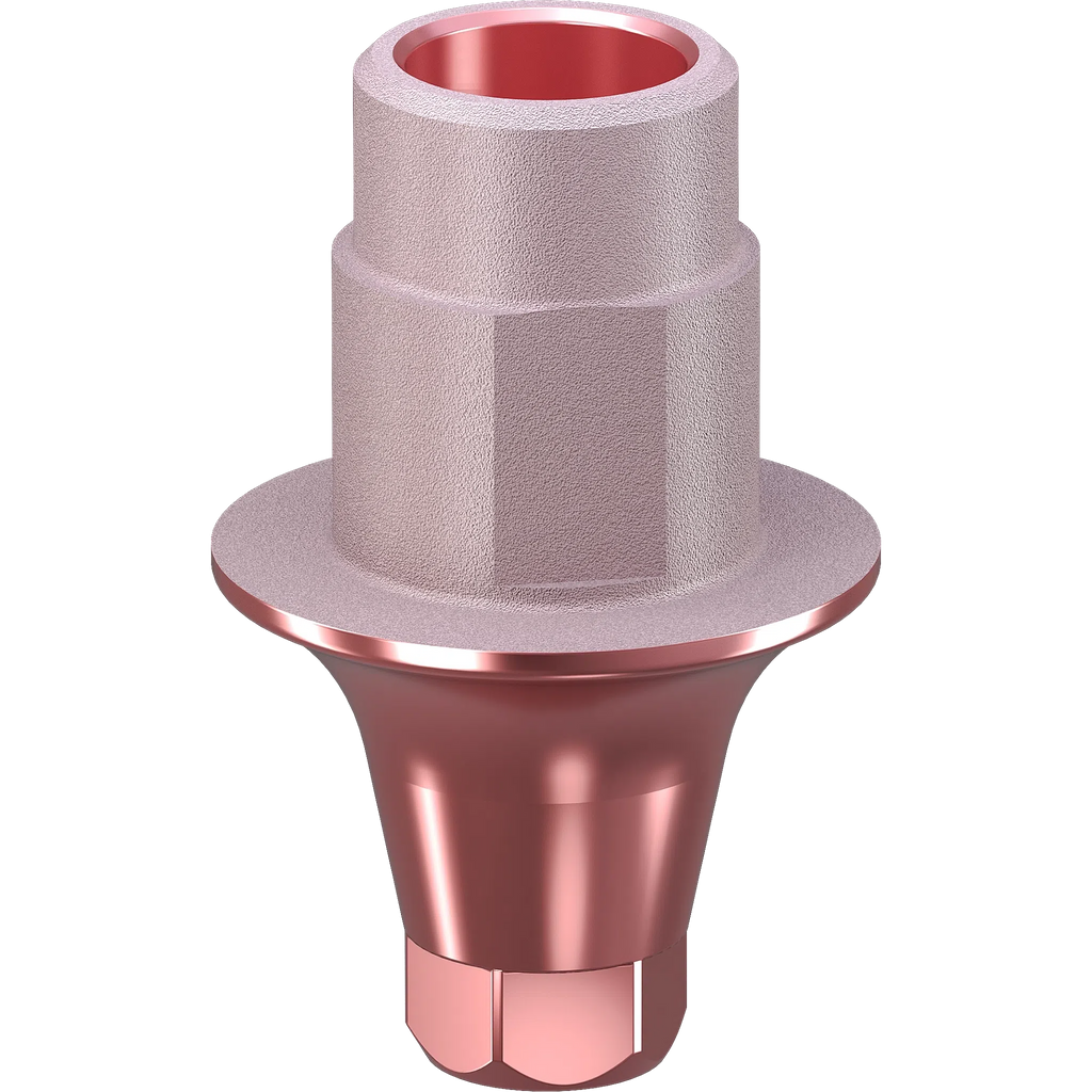 Genesis Active Conical Ti Base Engaging, Concave Ø5.5, 2.0mm Cuff, For