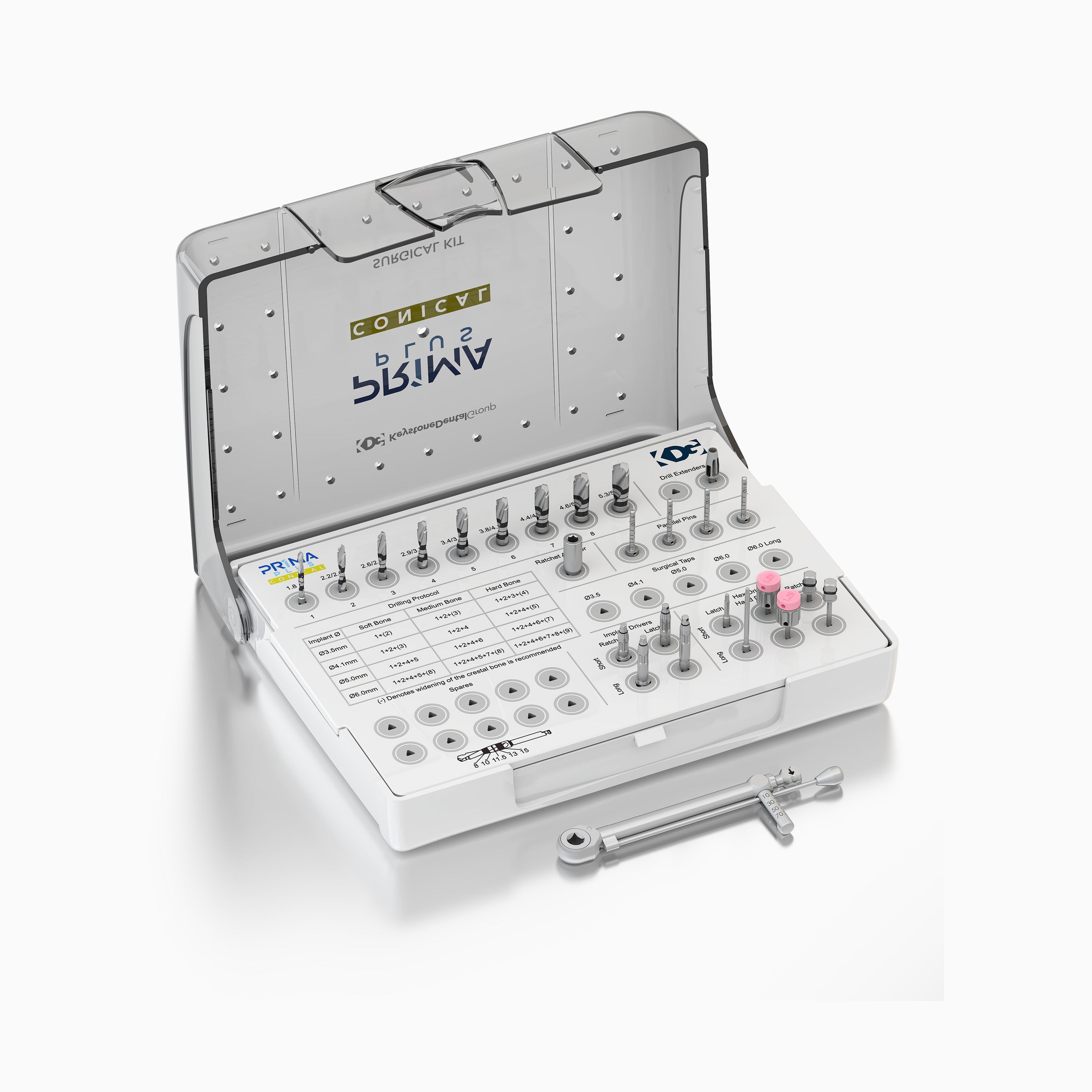 Prima Plus Conical Surgical Kit, Complete