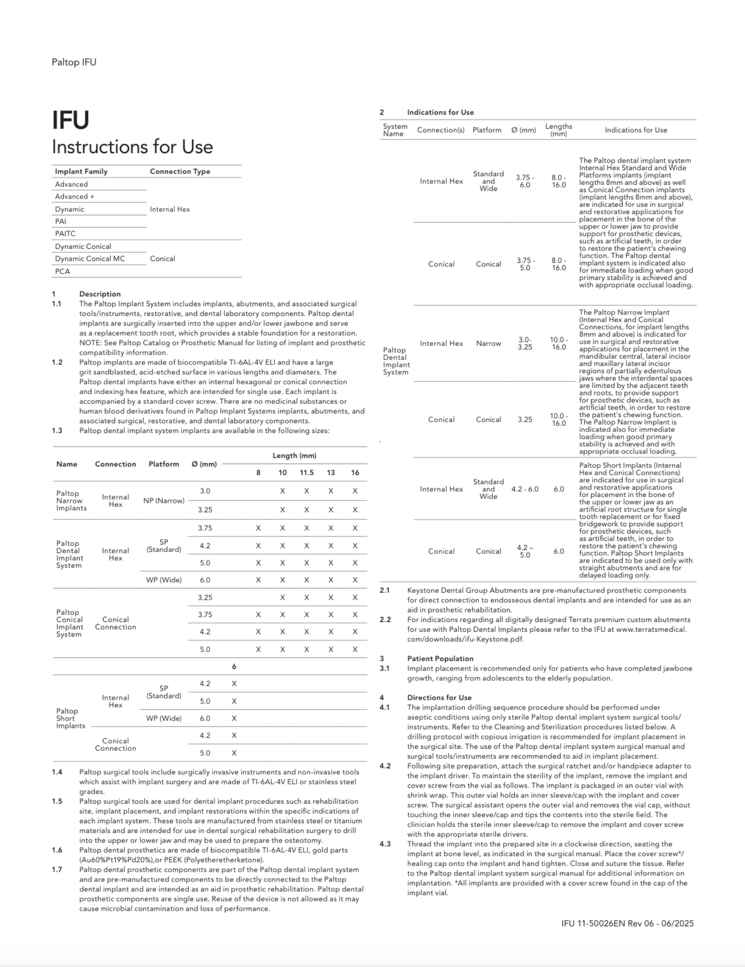 Paltop IFU - US Only