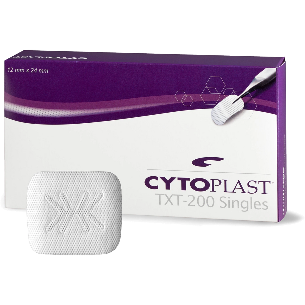 Cytoplast™ TXT-200 Non-Resorbable High-Density PTFE Membrane 4 Pack / 25mm x 30mm