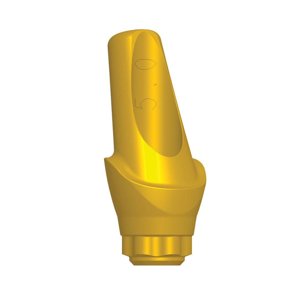 Prima™ Aesthetic Contour Ti Abutment, Gold