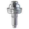 Paltop Internal Hex Multi-Unit Straight Abutment, RP Ø 6.0, C 1.0 mm